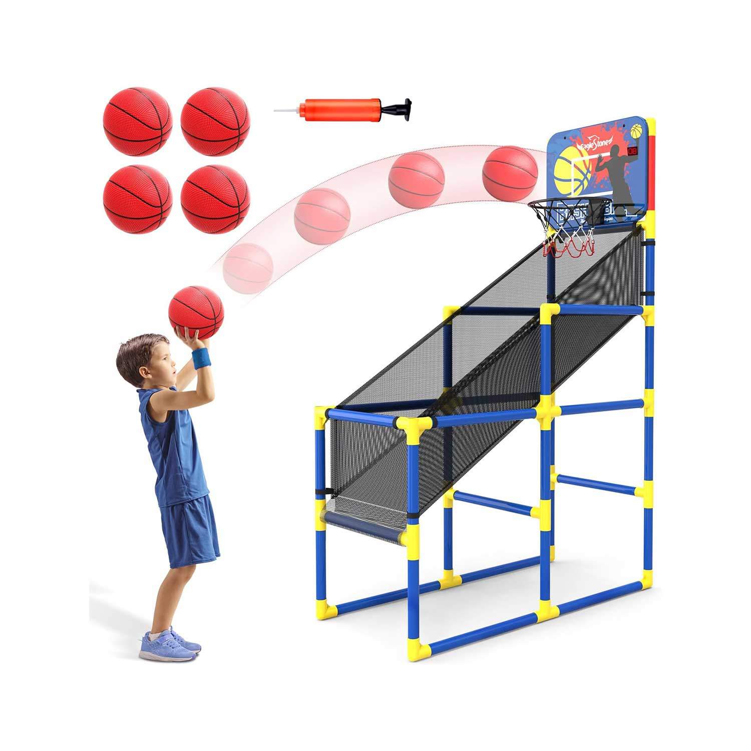 Kids Basketball Arcade Game